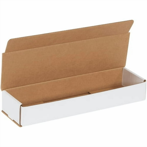 Partners Brand Mailer,Corrugated,14"x6"x2",White,PK50 M1462