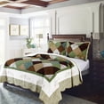 thumbnail image 2 of Boho Quilt with Decorative Print Patchwork, 2 of 3