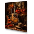 thumbnail image 2 of Designart "Ballad Warm Music Country wall decor II" Entertainment Canvas Wall Art, 2 of 5