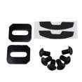 thumbnail image 2 of Black Plastic Bike Cleat Set for Road Cycling Pedals Compatible with Time IClic and X-Presso Systems, 2 of 5
