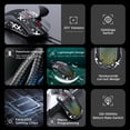thumbnail image 3 of ZIYOU LANG M5 RGB Lightweight Wired Gaming Mouse with 12000 DPI 6 Programmed Buttons,65G Honeycomb Shell,Pixart 3325(Black-Red), 3 of 8