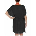 thumbnail image 2 of Mario Serrani Ladies' Swim Cover up Small, Black, 2 of 2
