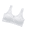 White, variant on LYMAYTER Girls'Training Bras Teens Girls Without Underwire With Removable Seamless Bralette Top L-2XL