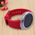 thumbnail image 2 of Correa silicona lujo para reloj Galaxy Gear S2 SM-R720 color rojo, 2 of 9