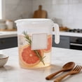 thumbnail image 4 of Tea Kettle 2500/1800ml Large Capacity Refrigerator Cold Water Pitcher with Filter Lid and Handle, 4 of 6