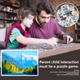 thumbnail image 4 of Cuadros Decorativos 1000 piezas DIY nieve montaña rompecabezas educativo aprendizaje montaje rompecabezas juguete Tmvgtek embutido en tela, 4 of 9