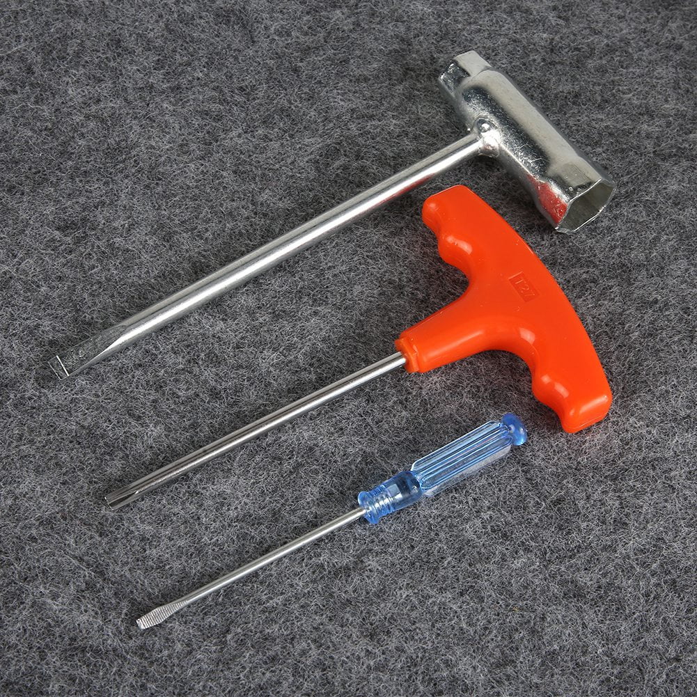Dioche Practical Chainsaw Accessories Sleeve Screwdriver Wrench Set Tool Set Fit For Chainsaw