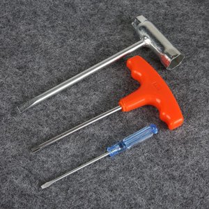 Dioche Accessoires de tronçonneuses pratiques Ensemble d'outils pour tournevis à manches