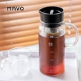 thumbnail image 5 of MAVO Cafetera fría, cafetera helada (34 oz/1000 ml), 100% hermética, filtro de acero inoxidable extraíble, perfecta para café helado y té helado caseros, 5 of 5