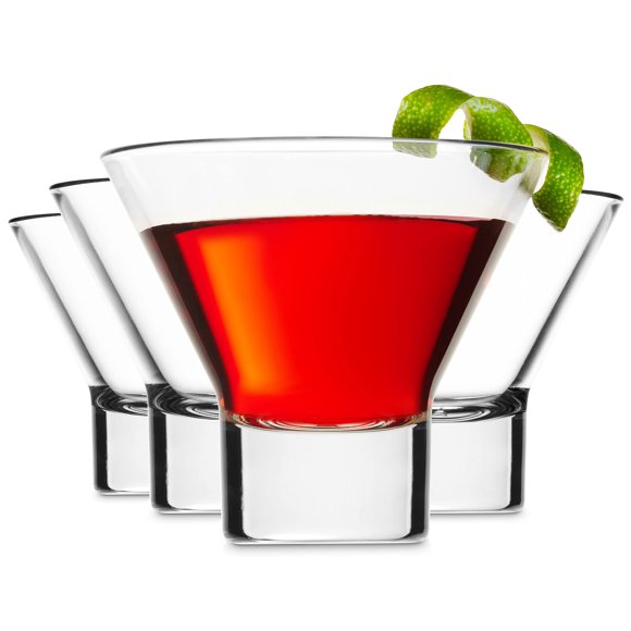 Godinger Martini Glasses, Italian Cocktail Glasse