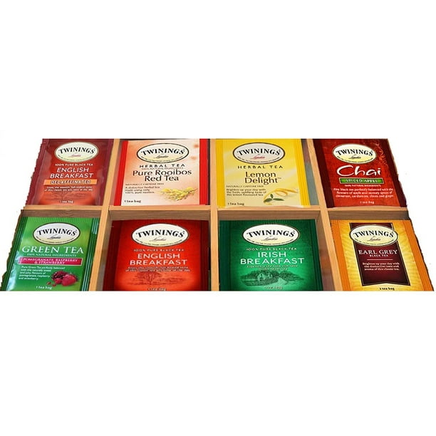 Twinings Tea Bags Sampler Assortment Box 48 COUNT Perfect Variety