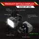 thumbnail image 3 of Luz de Bicicleta Recargable, Resistente Al Agua, para Ciclismo Nocturno, Seguridad, Luz Delantera y Trasera., 3 of 5