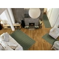 thumbnail image 3 of Garland Rug Sparta Indoor Rug Set, 3 Piece Set (2'x5',3'x4', 5'x7') Sage, 3 of 6