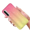 thumbnail image 3 of TCL Stylus 5G Case, Rosebono Hybrid Glitter Cover Protection Case For TCL Stylus 5G (Gold/Pink), 3 of 4