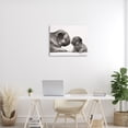 thumbnail image 3 of Stupell Industries Rustic Lodge Pug And Her Puppy Canvas Art, 20 x 16, by George Dyachenko, 3 of 8
