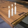 thumbnail image 3 of Candelabros para velas cónicas, candelabros, velas de té, velas de mesa con inserto de vela, candelabros de 90 piezas de plata, 3 of 3