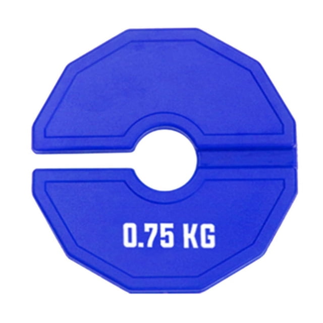 0.75kg Gym Micro-Type Plates Dumbbell Fractional Weight Plate Rubber Add-on Weights for Strength Training