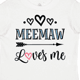 thumbnail image 4 of Inktastic My Meemaw Loves Me Girls Girls Toddler T-Shirt, 4 of 5