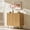 Natural, variant on Aitjunz Modern Buffet Cabinet with Storage, 61.8"W Sideboard Cabinet with Adjustable Shelves & Curved Edge, Wooden Coffee Buffet Cabinet for Dining Room, Kitchen, Living Room, Natural