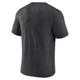 thumbnail image 3 of Men's  Charcoal Pittsburgh Penguins Wraparound Tri-Blend T-Shirt, 3 of 3