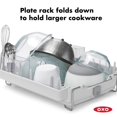 thumbnail image 2 of OXO Good Grips Foldaway Dish Rack, 2 of 8