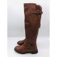 thumbnail image 4 of ShoeDazzle Women's Letoya Tall Knee High Riding Boots- Cognac, US 6M, 4 of 9