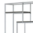 thumbnail image 6 of Furniture of America Midvale 6-Shelf Bookcase, Chrome, 6 of 12
