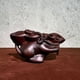 thumbnail image 3 of Rosewood carved rat figurine, solid wood zodiac rat ingot, home living room desktop decoration craft., 3 of 4