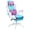 Purple, variant on Xinwanna Gaming Chair with Compatible Speakers and LED Lights, Ergonomic Massage Computer Gaming Chair with Height Adjustable, Video Game Chair High Back with Lumbar Support (Purple)