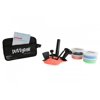 CanDo Puttycise Hard Resistance Theraputty Kit, 5 Piece Set Plus (4) 6 Ounce Tubs of Theraputty