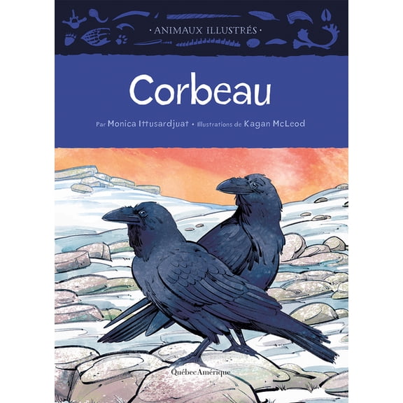 Animaux Illustrés Corbeau, (Hardcover)