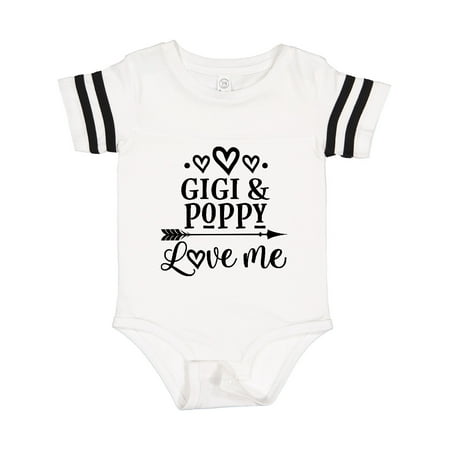 

Inktastic Gigi and Poppy Love Me Gift Baby Girl Bodysuit