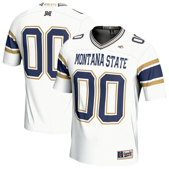Youth GameDay Greats  White Montana State Bobcats Lightweight Football Fashion Jersey