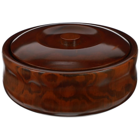 BESTOYARD Fruit Bowl Wooden Fruits Bowl Food Storage For Daily Use 1Pcs