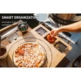 thumbnail image 3 of Solo Stove Pi Cutting Board with Containers & Lids, Large Food Prep Chopping Cutting Board, 3 of 8