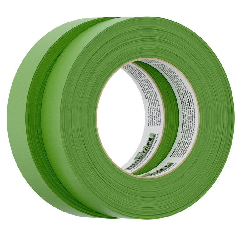 FrogTape 0.94 in. x 60 yd. Green Multi-surface Painting Tape, 2 Pack 