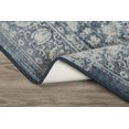 thumbnail image 2 of Milliken Drayton Area Rug 4000174091 Camak Denim Leaves Petals 7' 8" x 10' 9" Rectangle, 2 of 4