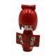thumbnail image 1 of Muñeca kimono de madera, muñeca geisha de 4,13 pulgadas, decoración tradicional, muñeca Kokeshi de madera Naranja, 1 of 9