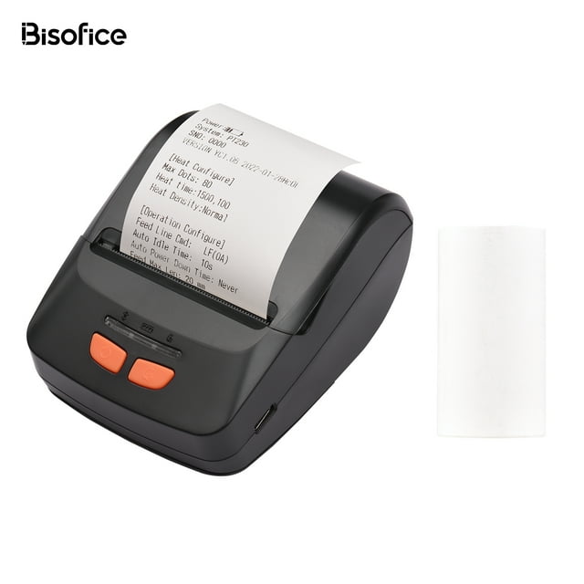 Label printer,Restaurant Supermarket Retail Thermal Printer Battery Restaurant Supermarket 58mm Mobile Thermal With Android Ios Android Ios Windows Bill Ticket Compatible Ios Windows With