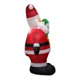 thumbnail image 2 of Aire inflable muletas Santa Claus jardín al aire libre disposición figura decoración de Navidad JShteea libre de BPA, 2 of 9