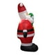 thumbnail image 3 of Aire inflable muletas Santa Claus jardín al aire libre disposición figura decoración de Navidad Ndcxsfigh libre de BPA, 3 of 9