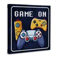 thumbnail image 2 of Stupell Industries Contemporary Game On with Controllers Canvas Art, 17 x 17, by Mollie B., 2 of 7