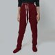 thumbnail image 4 of WILLBEST Pantalones Casuales para Mujer: Pantalones de Invierno de Terciopelo Grueso de Color Liso con Cintura Elástica y Bolsillos para Un Estilo Cómodo. XXXL, 4 of 8