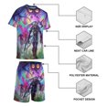 thumbnail image 3 of The Legend of Zelda Boys Short Sleeve T-Shirt And Shorts Outfit Set Activewear Mesh Short Set for Kids, 3 of 7