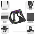 thumbnail image 6 of Bingfone Mardi Gras And Donuts No Pull Dog Vest Harness For Small Medium Large Dogs Strap For Puppy Walking,Training,Dog Harness-Medium, 6 of 9