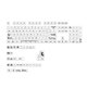 thumbnail image 1 of 138 Keys MDA PBT Keycaps for Mechanical Keyboard Dye Subbed Star Moon Myth Theme White Color MDA Ke, 1 of 5
