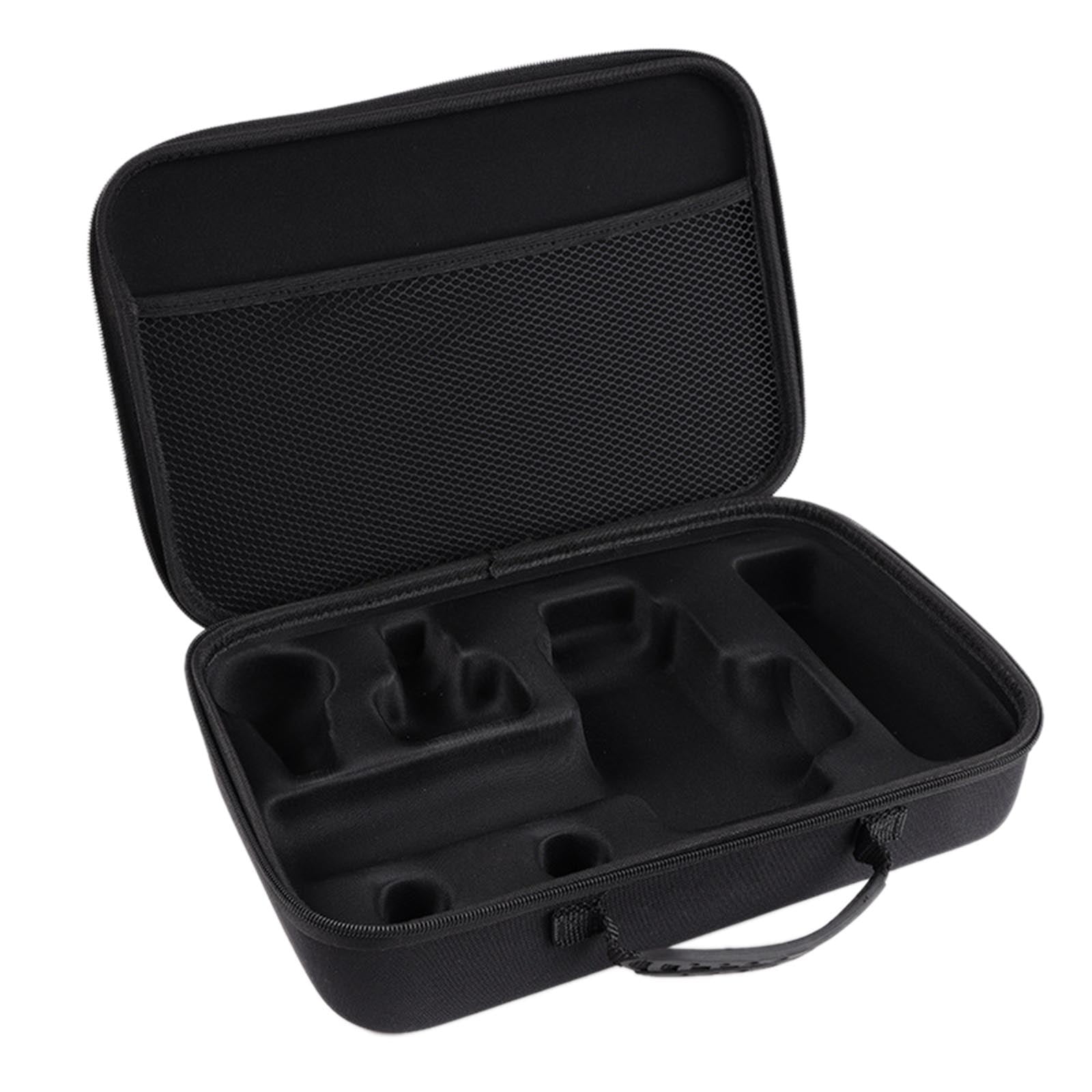 walmeck Portable Massage Guns Storage Bag EVA + 600D Cloth Massager Box Shockproof Case for 4 Massage Head and 1 Handheld Massage Accessories