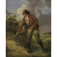 thumbnail image 2 of George Morland 15x18 Gold Ornate Wood Frame and Double Matted Museum Art Print Titled - Making Hay, 2 of 4