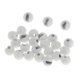 thumbnail image 1 of 25 unids/ de de tungsteno, materiales ranurados para atado de moscas, ganchos de plantilla, ranuradas Blanco Sharpla Granos de tungsteno ranurados, 1 of 8