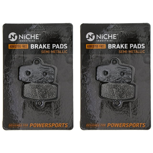 Niche Front Brake Pad Set for KTM 85 Semi-Metallic Motorcycle 2 Pack 519-KPA2474D